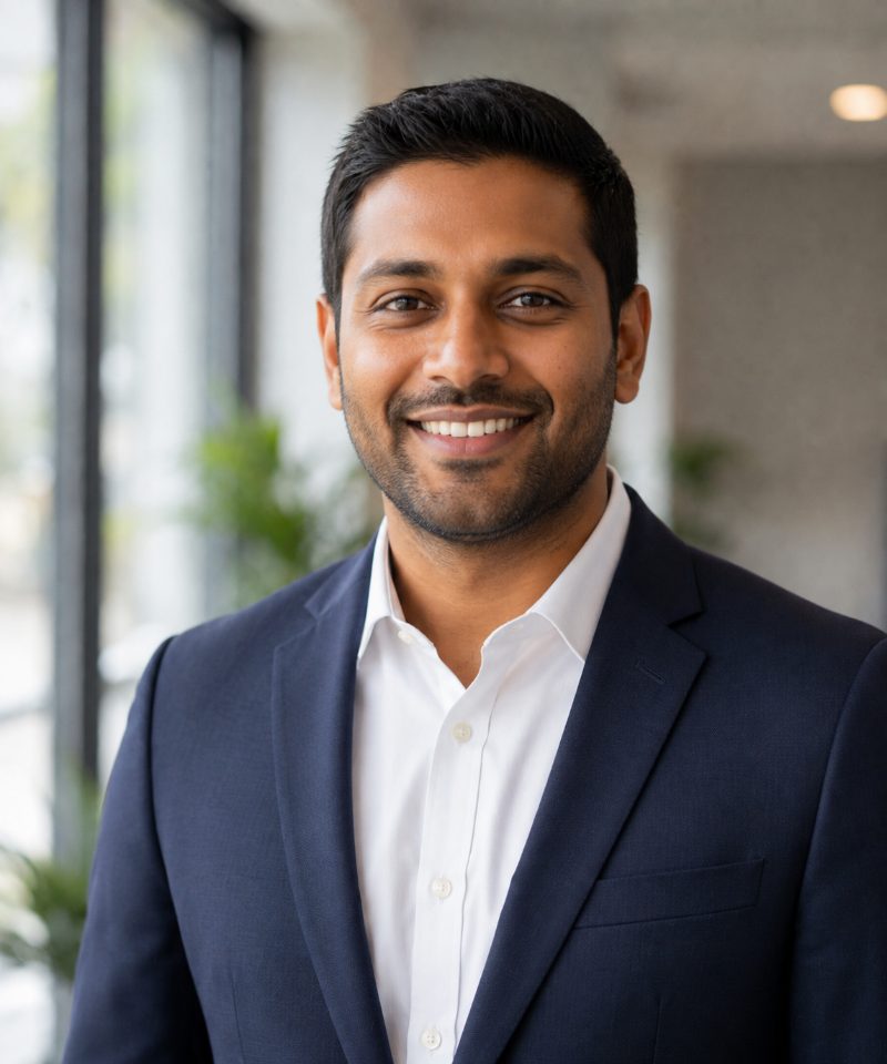 Portrait of James Patel